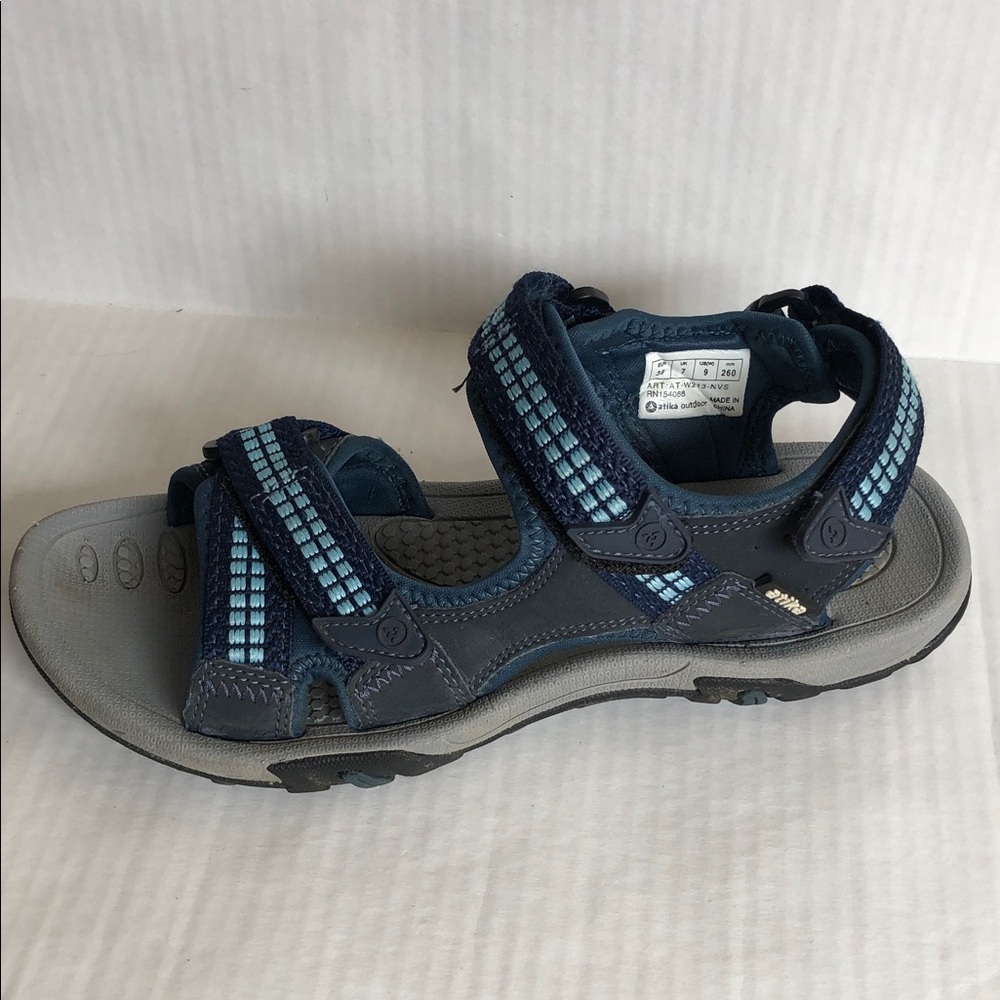 Atika Women’s Outdoor Hiking Sandals Sz. 9 Blue